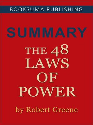 cover image of Summary of the 48 Laws of Power by Robert Greene